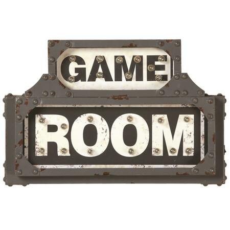 RAM GAME ROOM Metal Sign Game Room R866